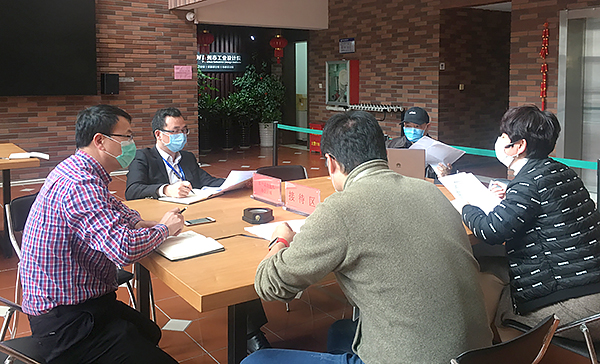 集團副總謝明化調(diào)研走訪溫州市建設(shè)監(jiān)理有限公司